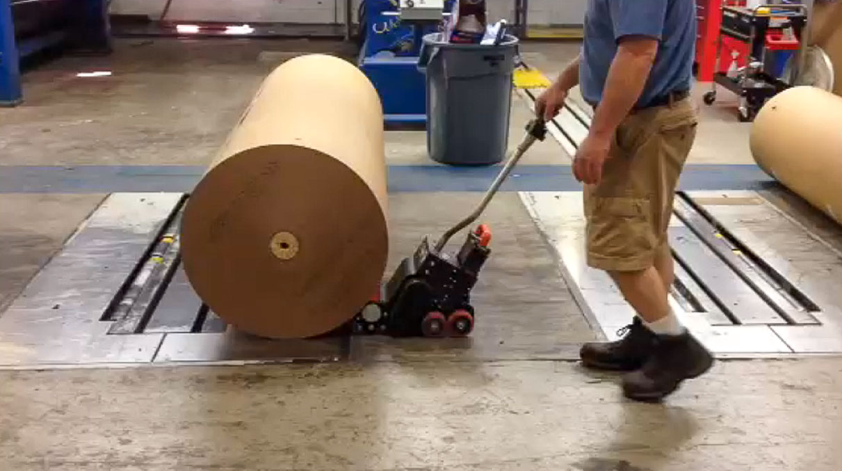Moviroll MRE with 4 rear wheels