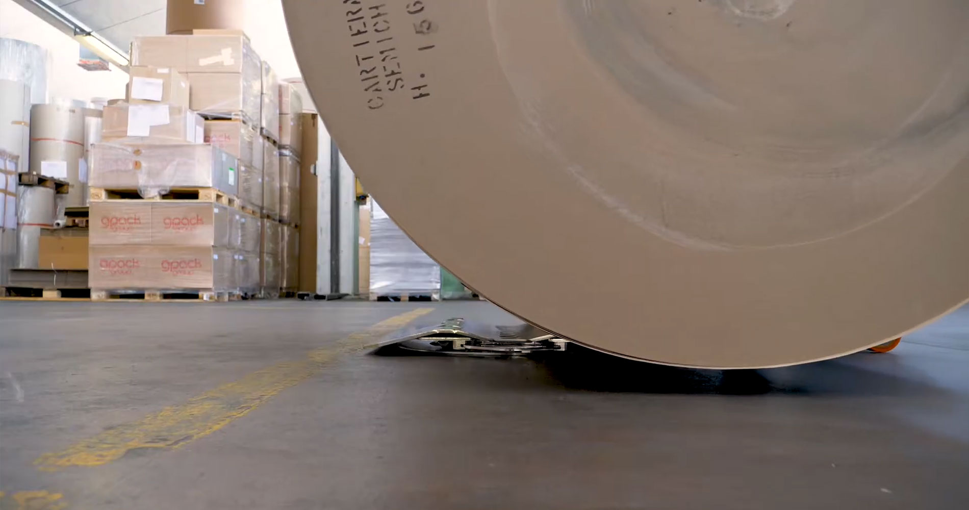 Material handling ancillary equipment Rotating plate